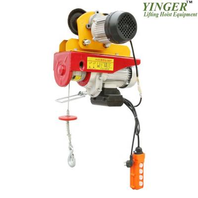 Small Wire Rope Electric Winch Hoist 