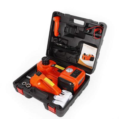  3.5 ton 5ton 12 volt portable automatic electric hydraulic car jack with electric wrench