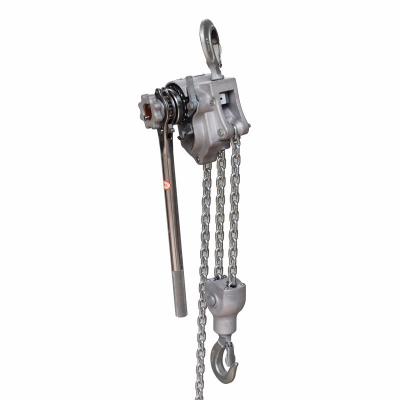 aluminum lever chain block hand manual lever chain hoist