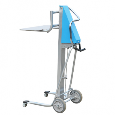  Capacity 120KG Mini Hand Winch Fork Lift Stackers Manual Stacker