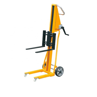  portable manual plate stacker hand winch forklift platform lift tables Cranes forklift