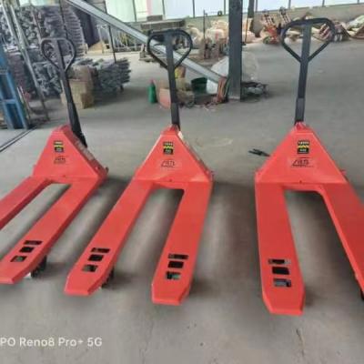 Ten tons manual hydraulic pallet truck Large tonnage pallet truck