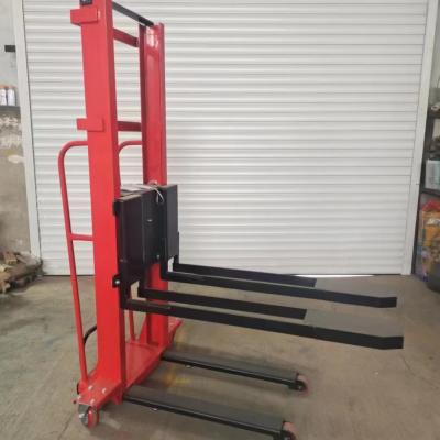 Manual hydraulic lifting vehicle Portable lifting vehicle Lifting vehicle with truck Loading and unloading truck